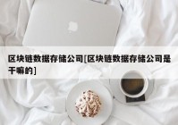 区块链数据存储公司[区块链数据存储公司是干嘛的]